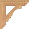 Ekena Millwork Balboa Slat Smooth Bracket, Western Red Cedar, 3 1/2"W x 18"D x 18"H BKT04X18X18BOA06SWR - alternate 4